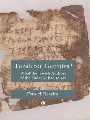 cover image of Torah for Gentiles?